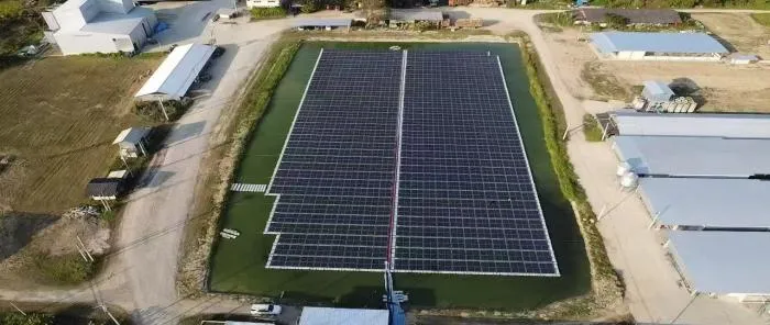 1WM floating sloar farms in thailand