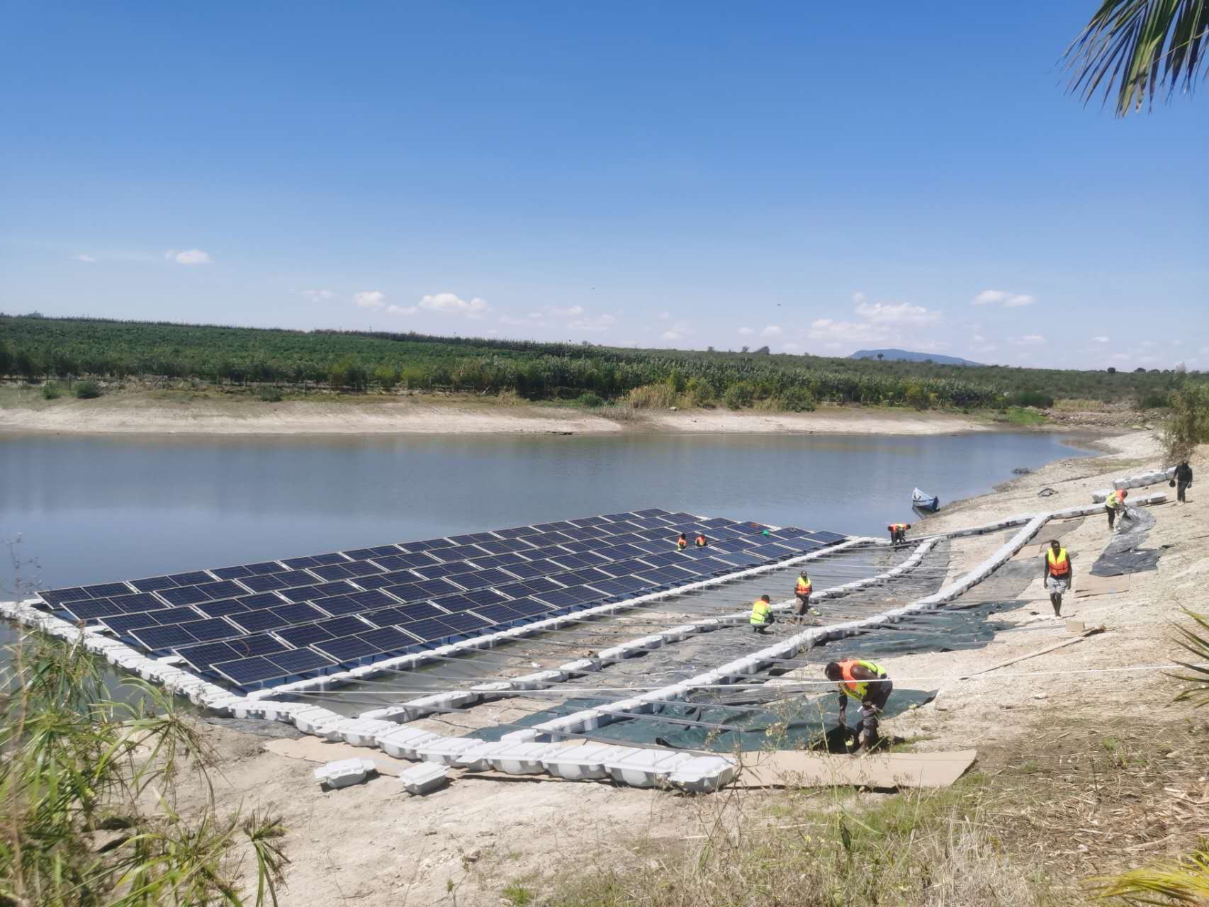 Floating PV system in kenya