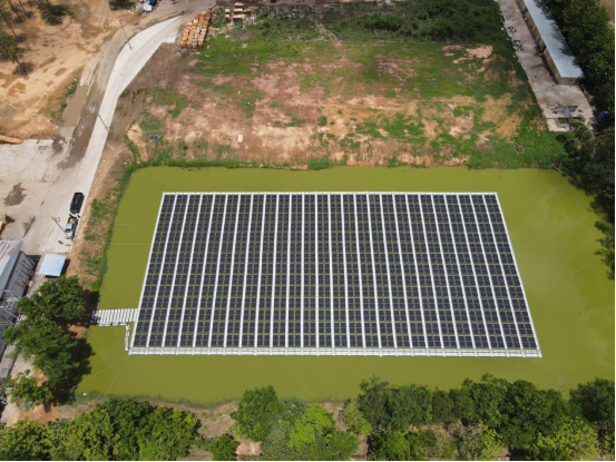 Reservoir Floating Photovoltaic Plant in Thailand